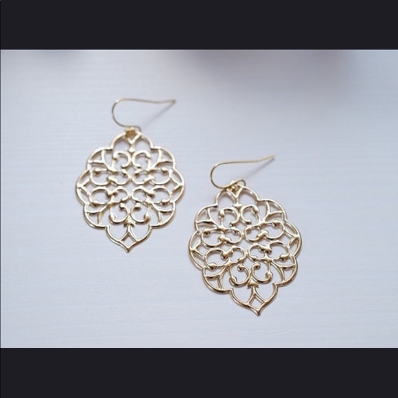 NWT Silver or yellow gold plated boho earings - Picture 7 of 8